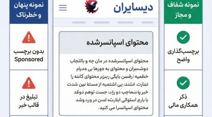 انتشار اخبار خارجی بدون Sponsored؛ چه چیزی ممکن است و چه چیزی نه 2025 ؟