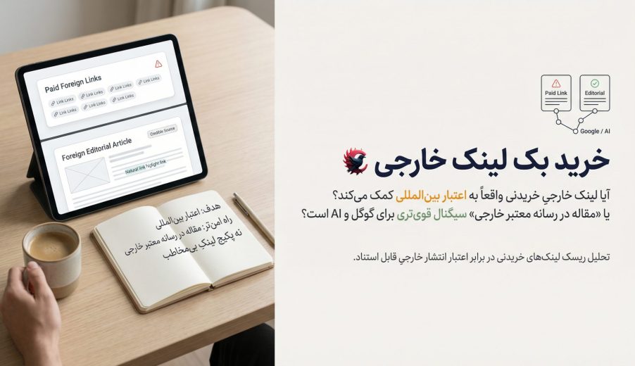 خرید بک لینک خارجی؛ چرا این روش میان‌بُرِ پرریسک است و اعتبار بین‌المللی را نمی‌سازد 2025 ؟